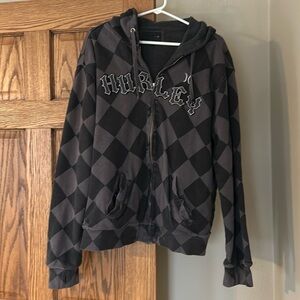 Hurley zip up Hoodie